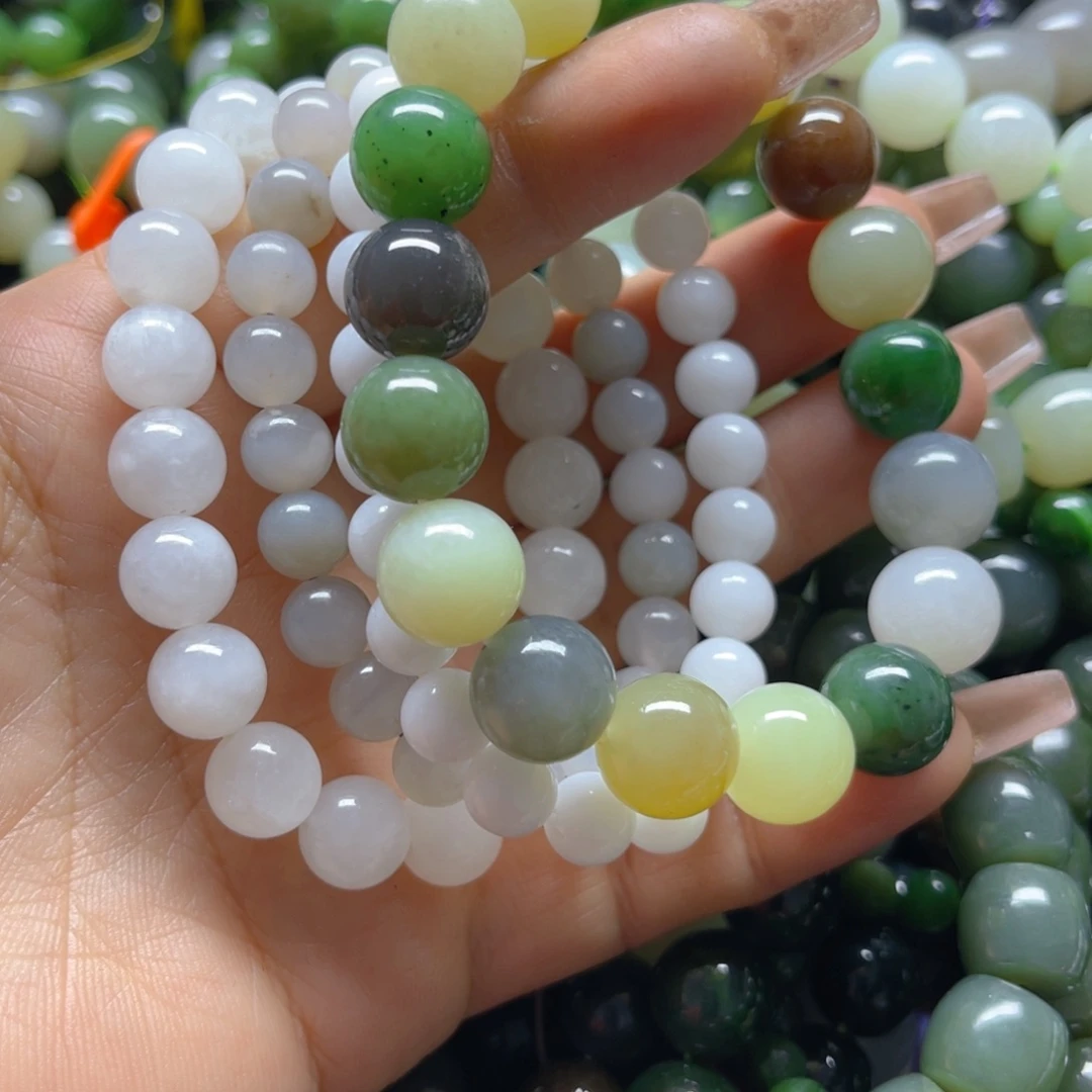 和田玉手链未镶嵌