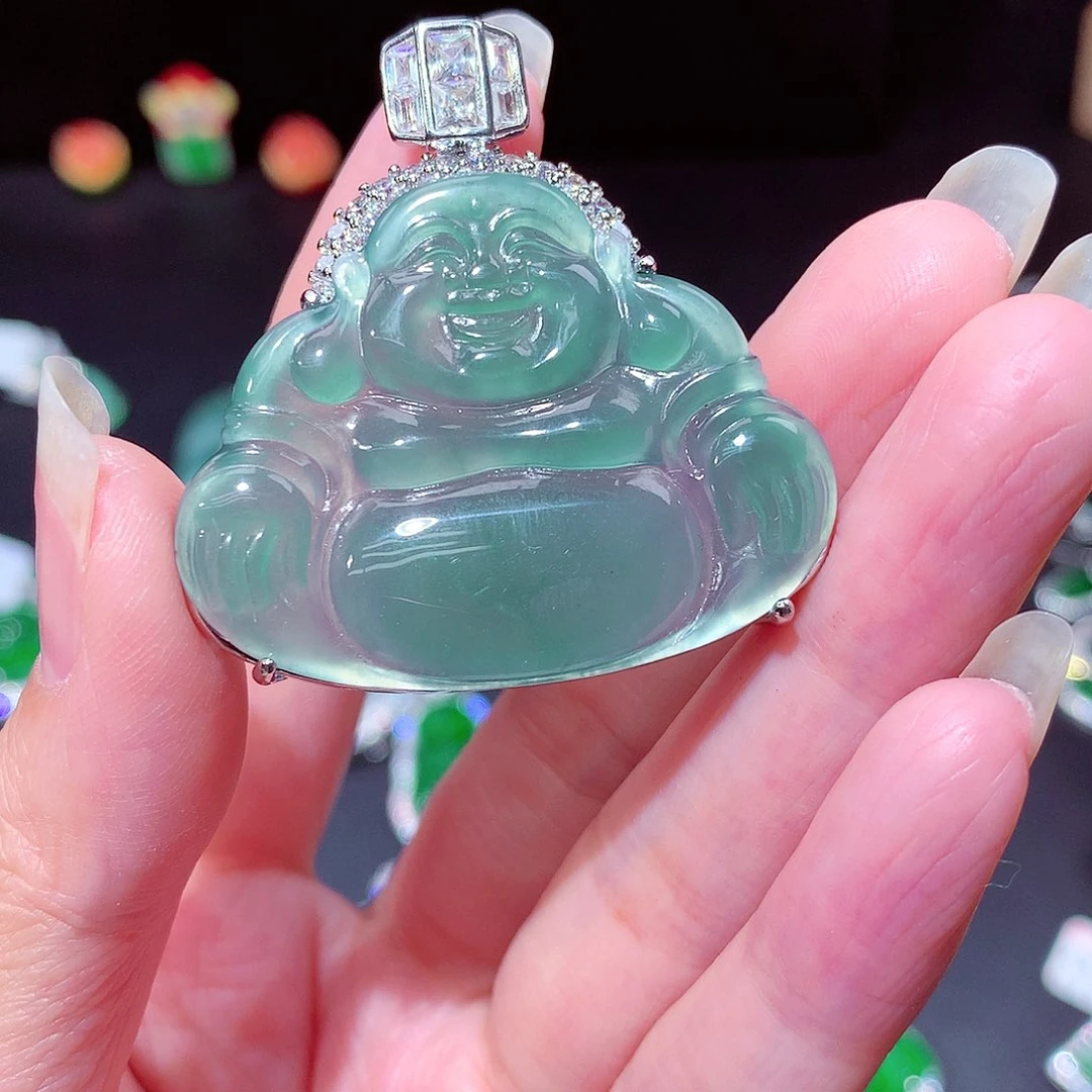 【闪购商品】翡翠吊坠(不含链)未镶嵌