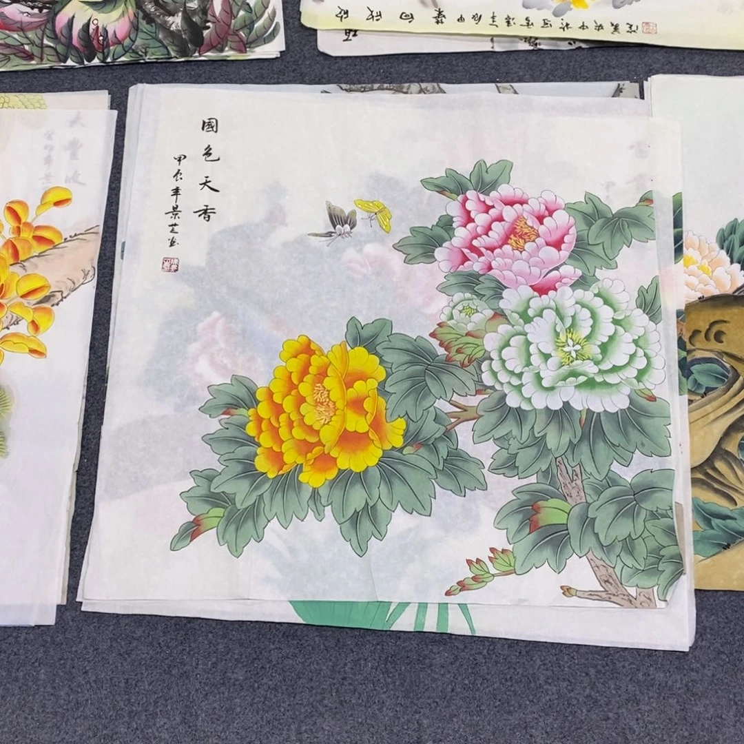 国画鑫*达68，68工笔画画画画画画画作品