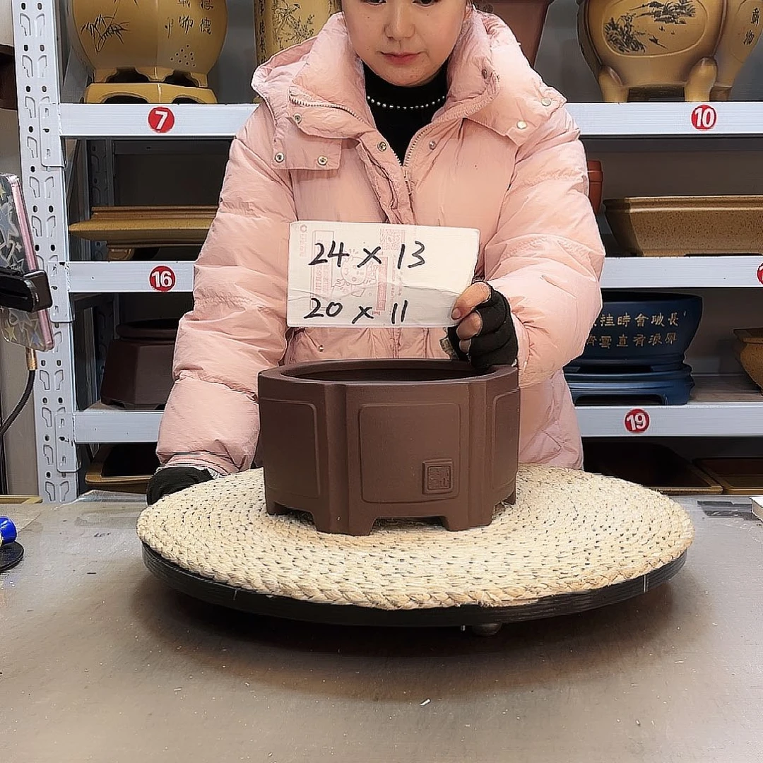 紫砂花盆紫砂花盆