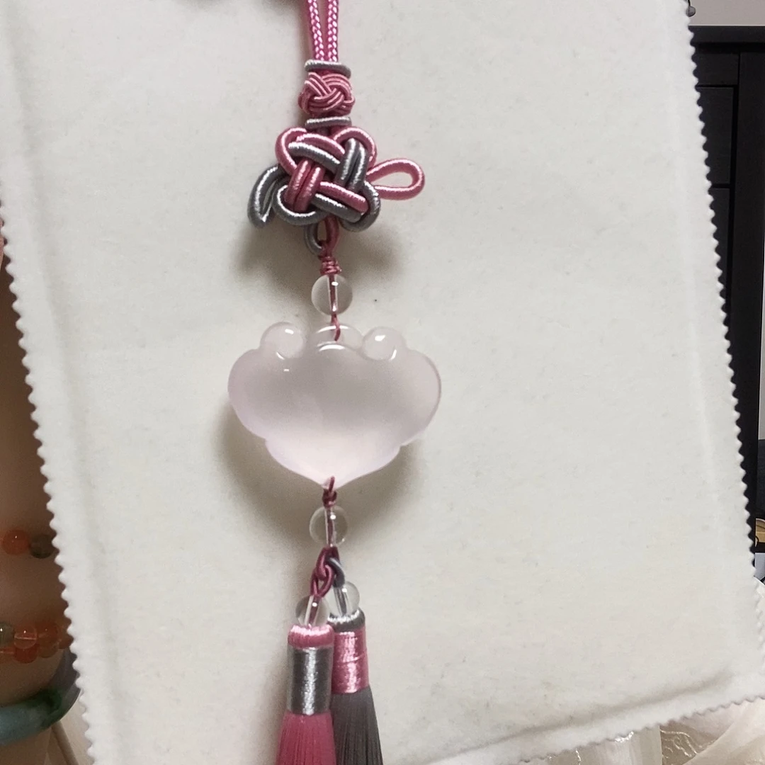 水晶车挂未镶嵌简单