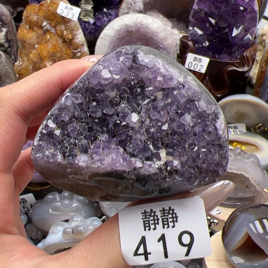 未镶嵌大型摆件（非配饰）紫晶419