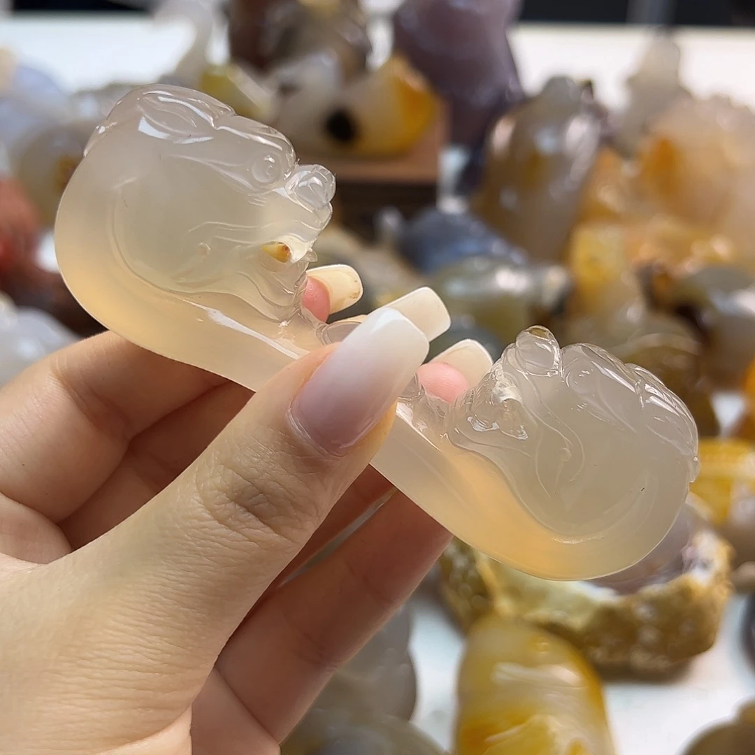 玛瑙/玉髓未镶嵌颈饰