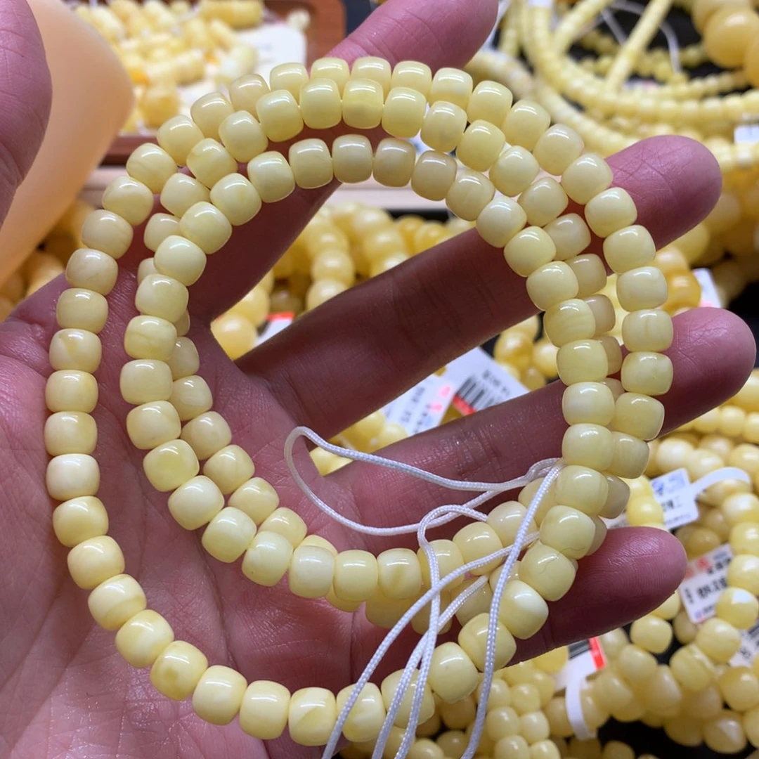 琥珀手链未镶嵌婉*蜜蜡