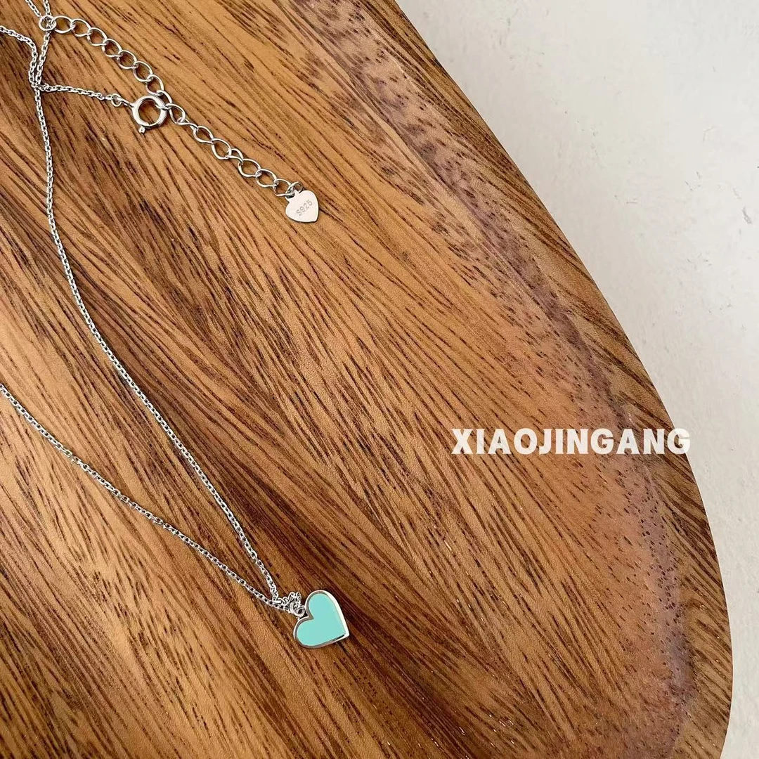 坠链均925银树脂 小金刚-【松柏之心】项链