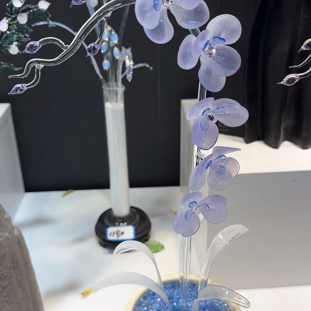 淄博特产非遗手做琉璃花000001