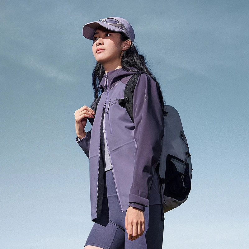 【轻防软壳功能外套】波司登2025秋季新款女短款户外运动休闲外套