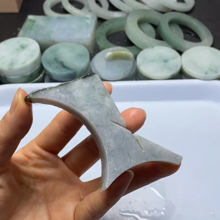 翡翠散珠翡翠边角料