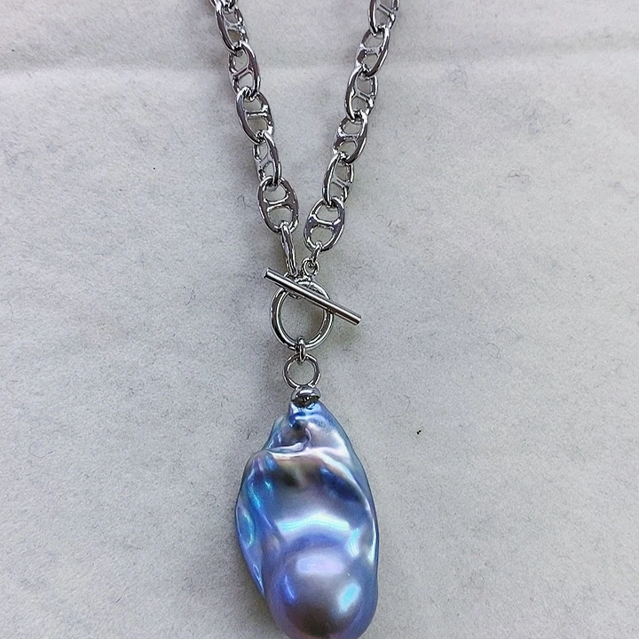 银S925镶嵌耳饰淡水珍珠