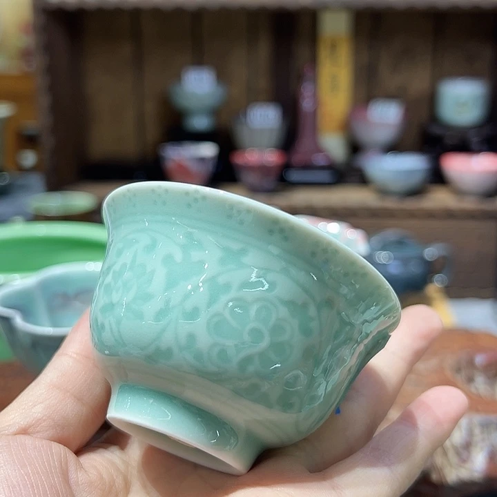 龙泉敬悦青瓷品茗杯