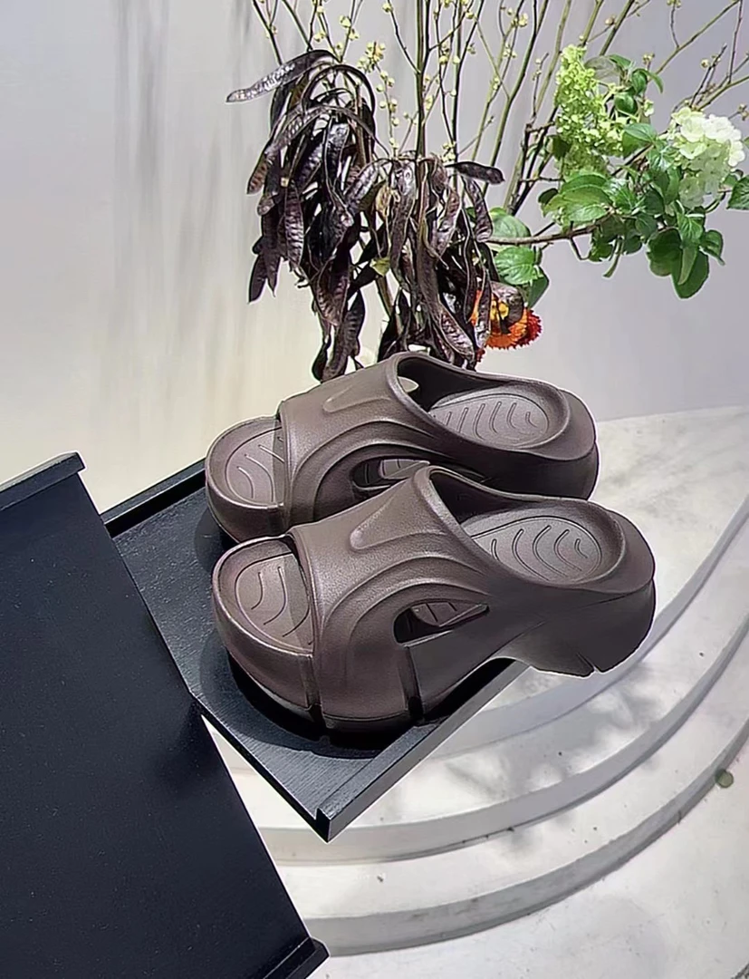 【西單會馆】沙滩鞋轻便舒适一字拖外穿增高厚底运动拖鞋