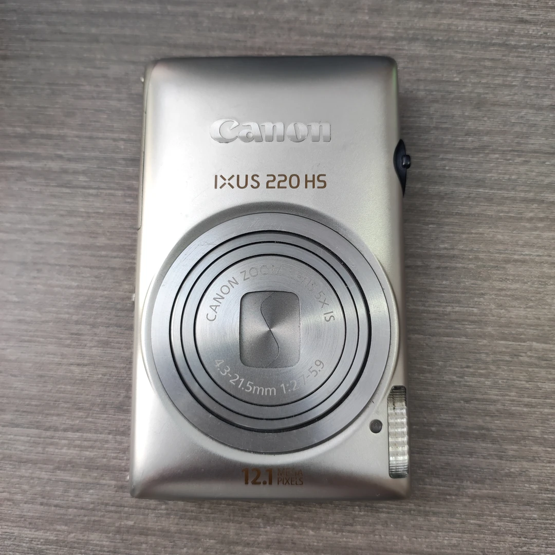 95新 Canon/佳能 ixus220银色1210w像素5x光变ccd数码相机