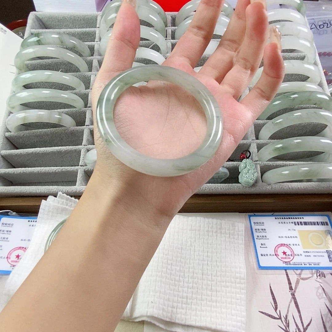 石英质玉手镯未镶嵌s****nA024