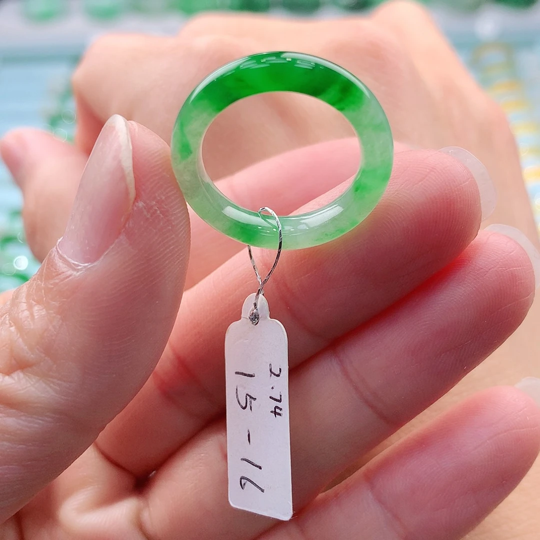 未镶嵌戒指翡翠A货缅甸翡翠