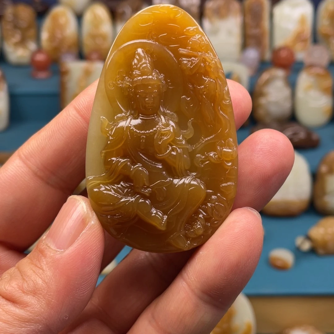 颈饰未镶嵌和田玉