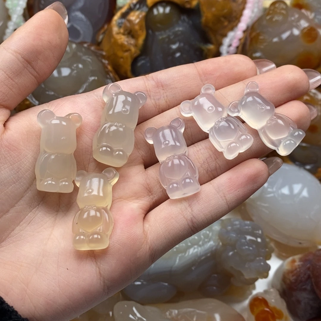 玛瑙/玉髓未镶嵌颈饰多样性发其一