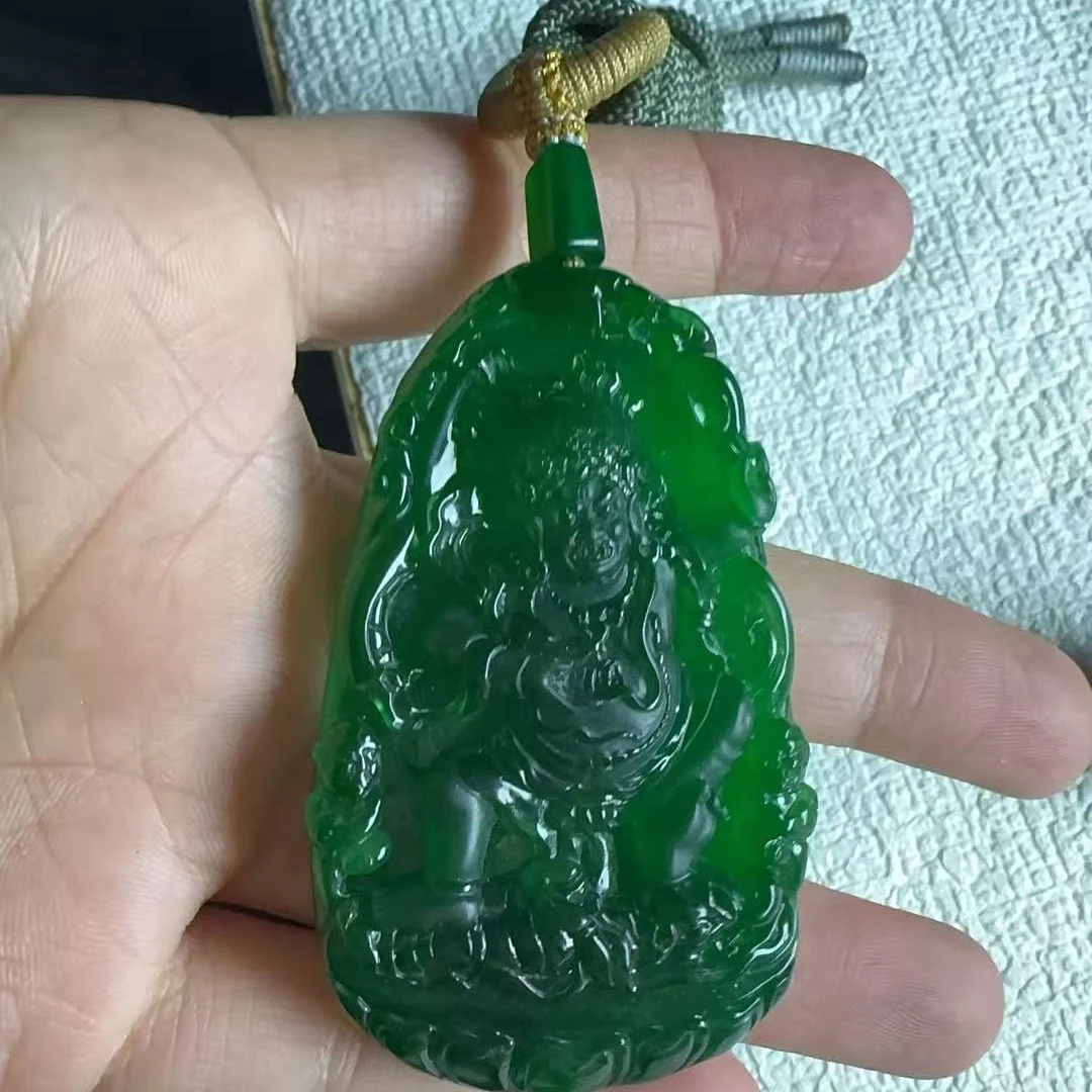 挂件大黑天精工雕刻