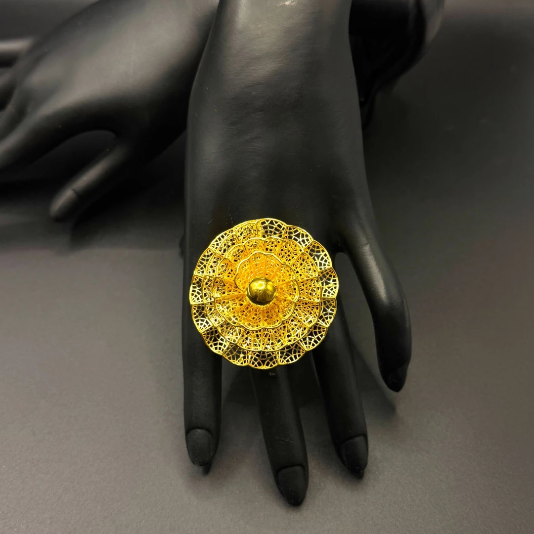 娅然黄金   28.87g足金   戒指