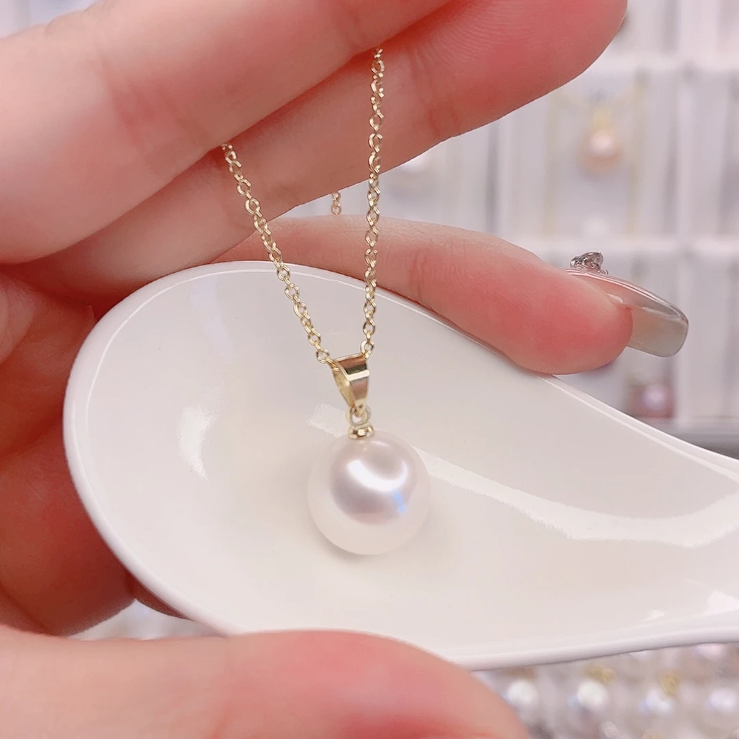 未镶嵌淡水珍珠吊坠(赠链)