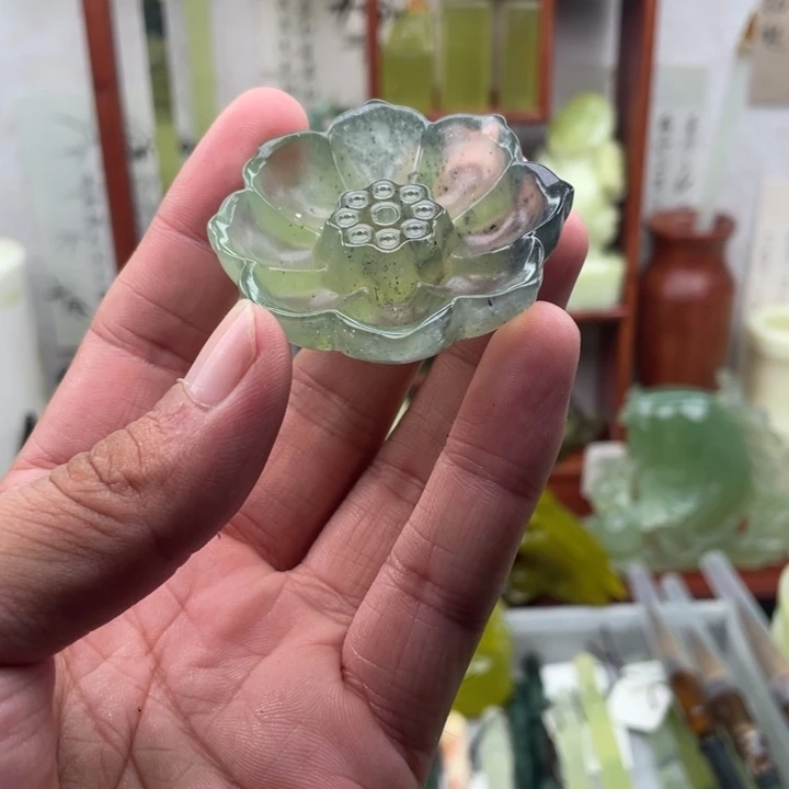 岫玉未镶嵌四大名玉香插