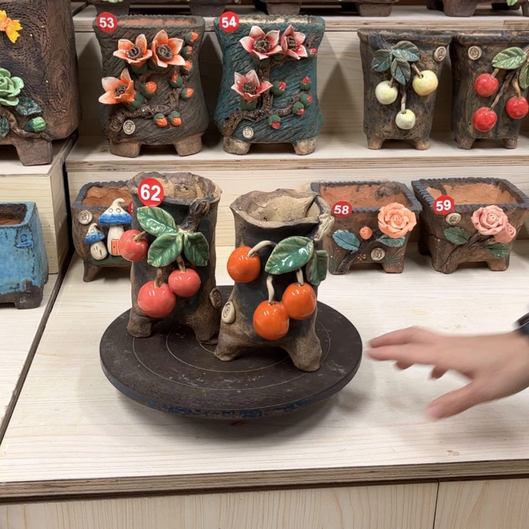 【闪购商品】紫砂花盆62号2个%%%%%%%%%%%%