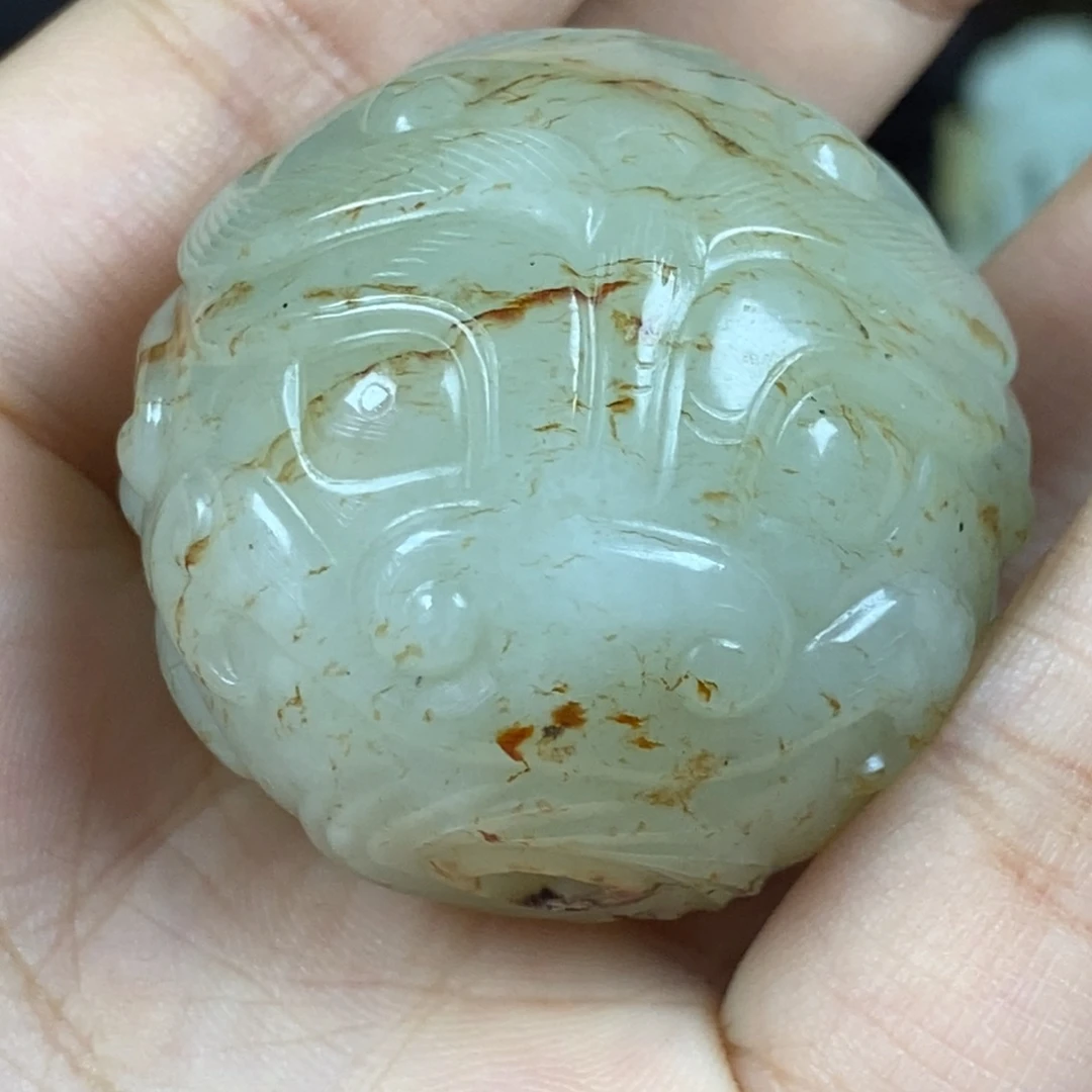 和田玉（糖玉）未镶嵌把件阳***哥