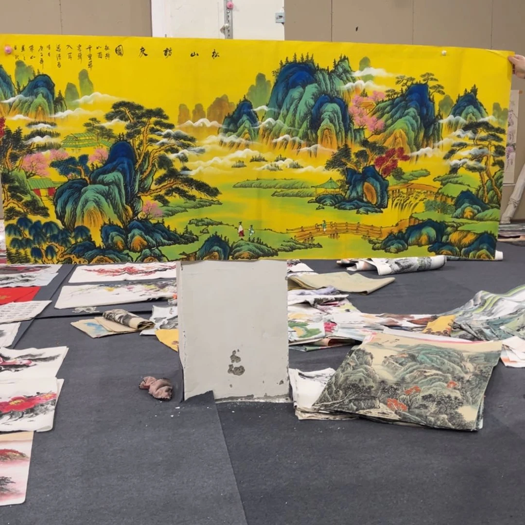 国画处理作品看好再拍哦