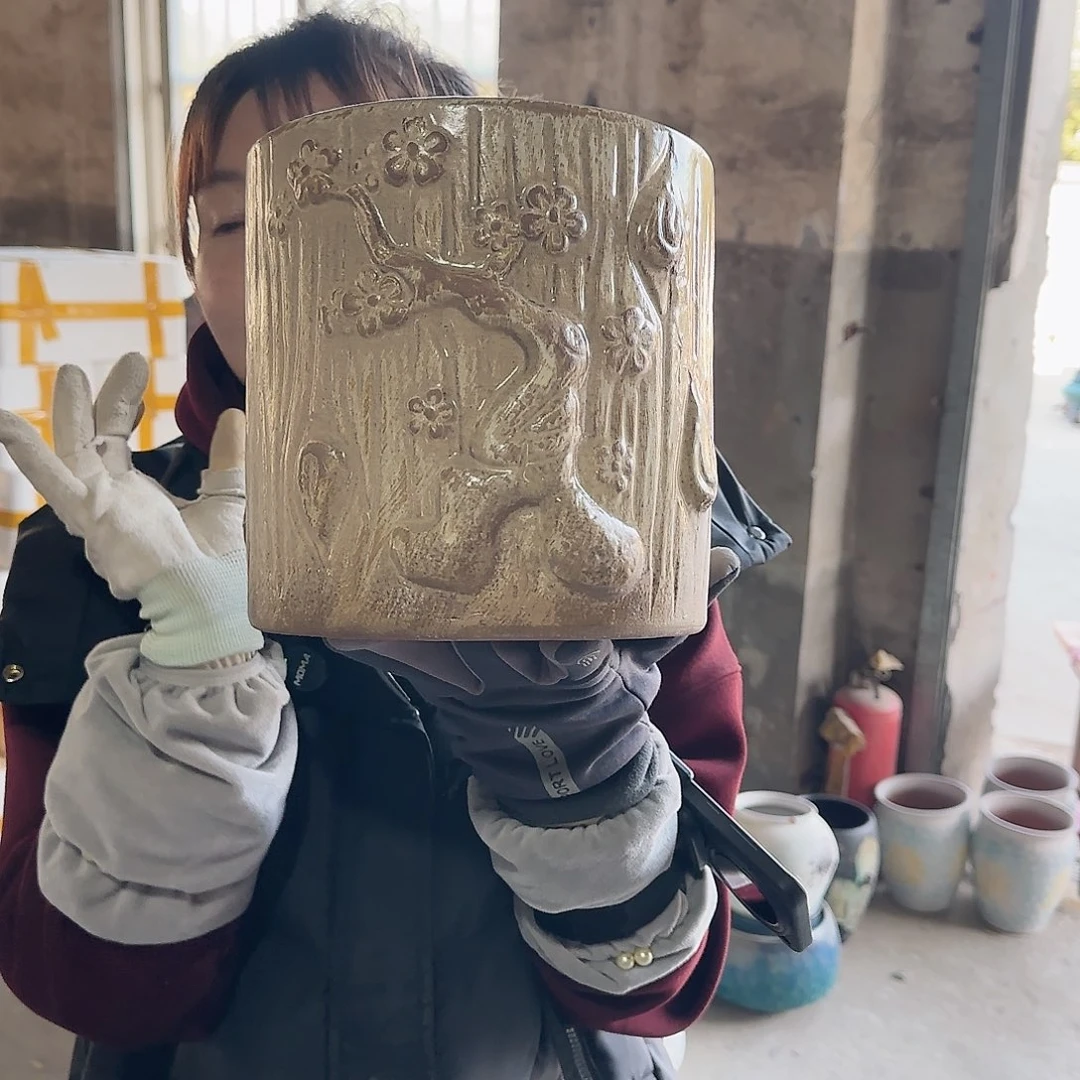 王嫂花盆1207-413高20口20