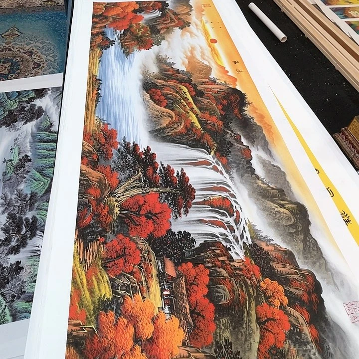 国画书画描金拓染金石传拓手写
