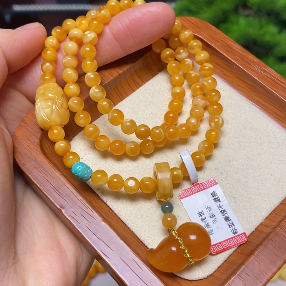 【闪购商品】手链蜜蜡未镶嵌手串