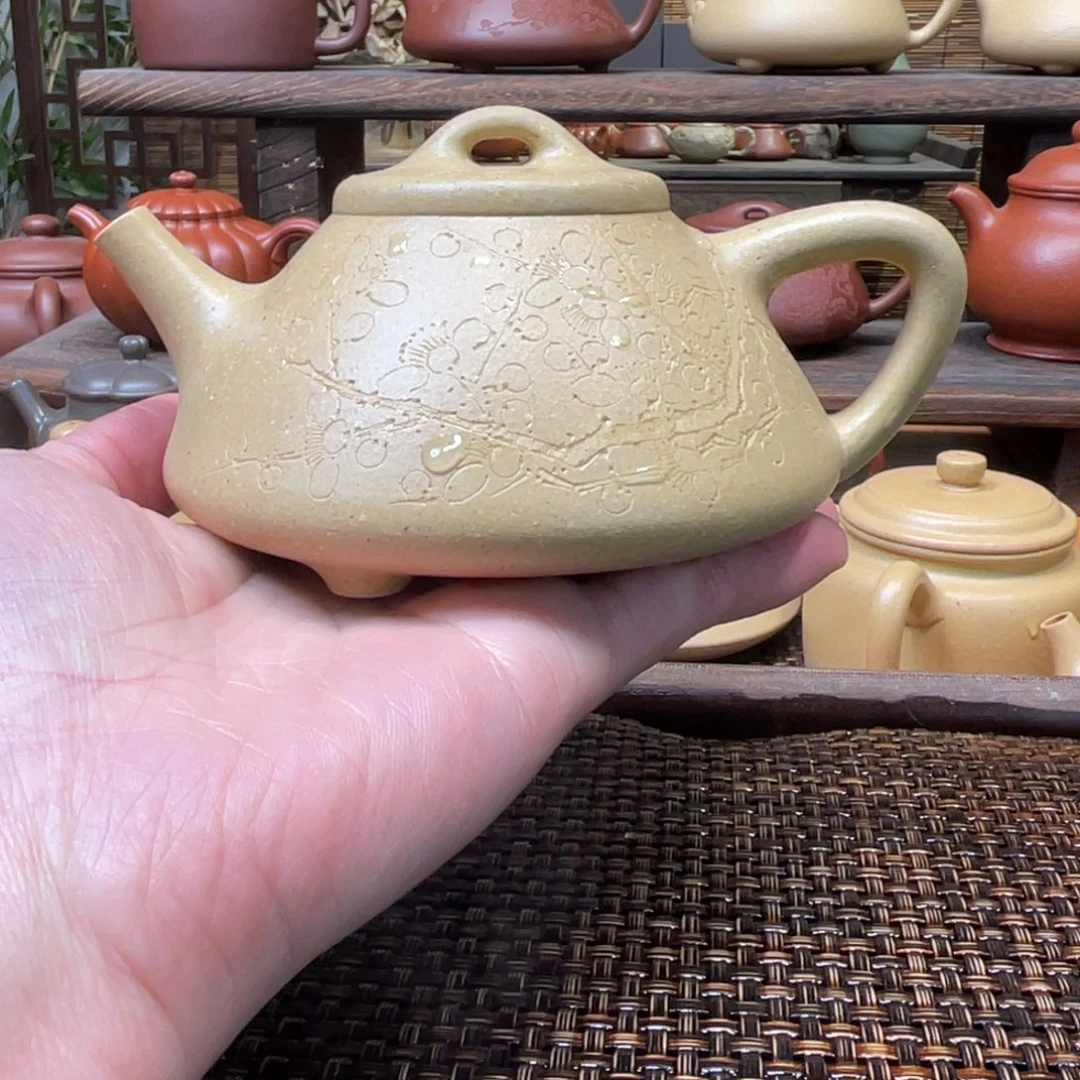 紫砂茶壶宜兴原矿紫砂手工制全230