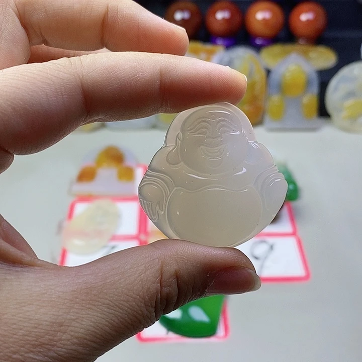 玛瑙/玉髓吊坠(不含链)未镶嵌梦*