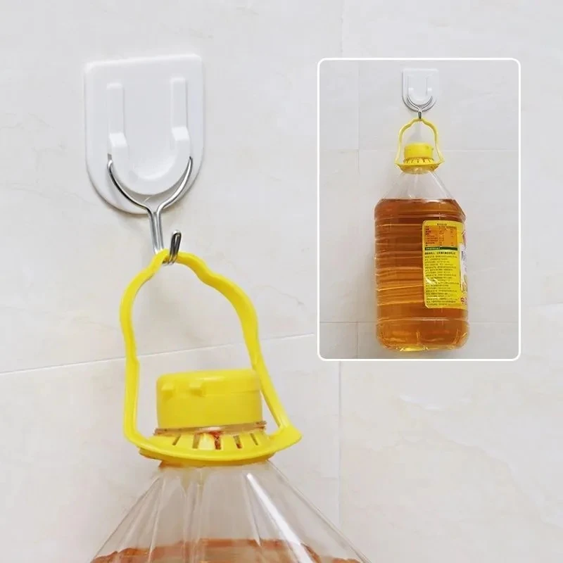 基础家用挂钩挂壁式厨房粘钩通用浴室自粘卫生间免打孔无痕超强力