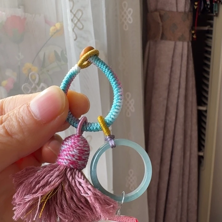 翡翠未镶嵌颈饰钥匙扣1