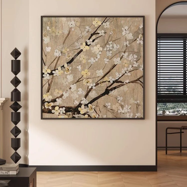 挂画客厅画背景墙壁挂画卧室装饰画中古风中古风格挂画装饰画