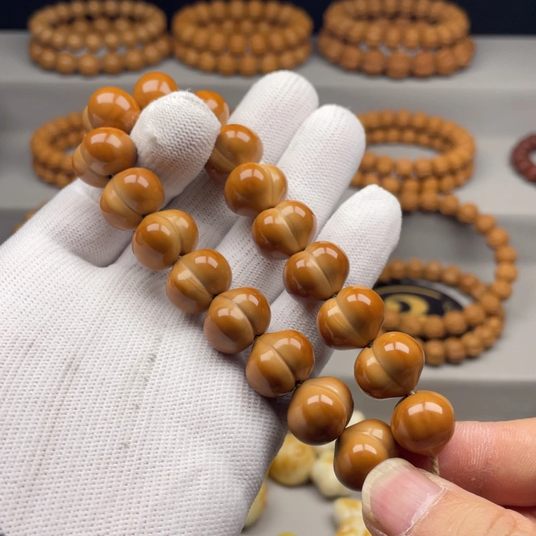 手串猴头核桃15.8mm大屁桃全品无暇毕业级