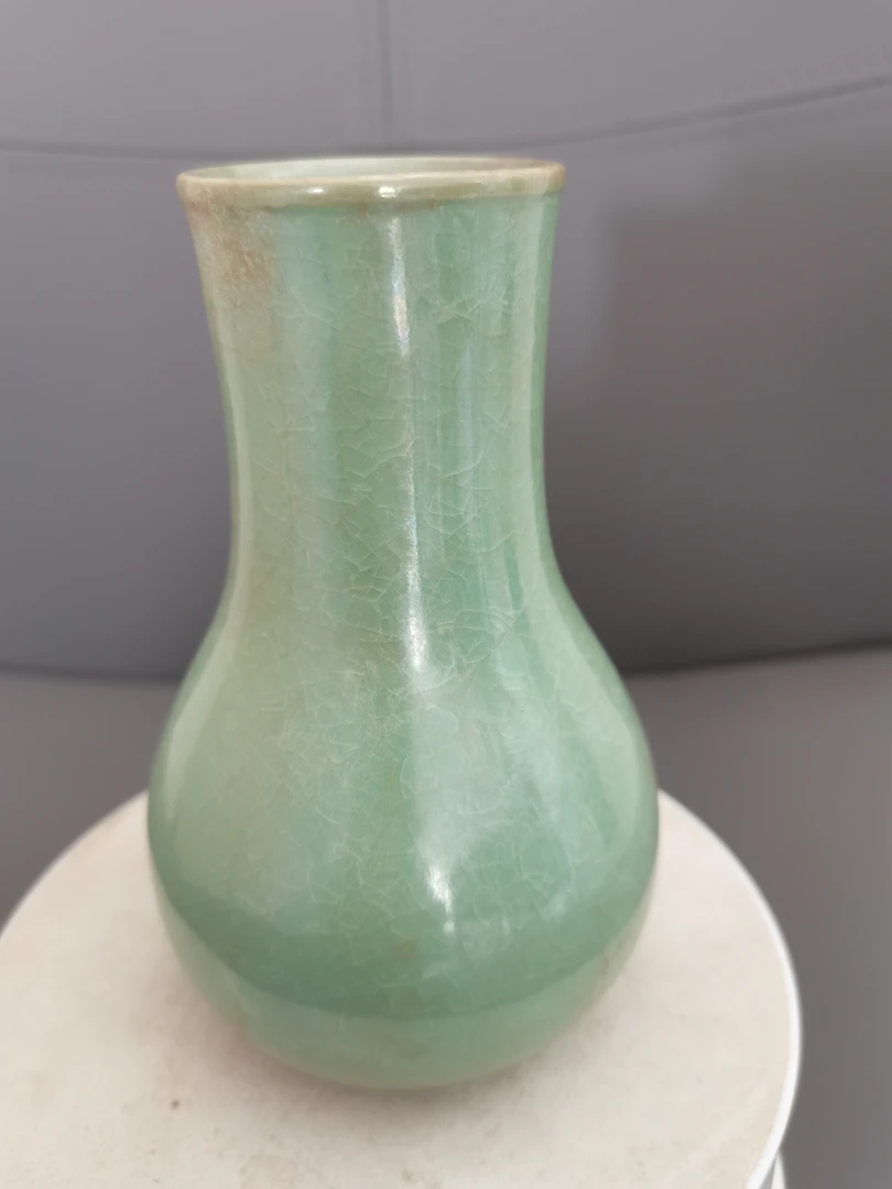 汝瓷小小天青釉赏瓶