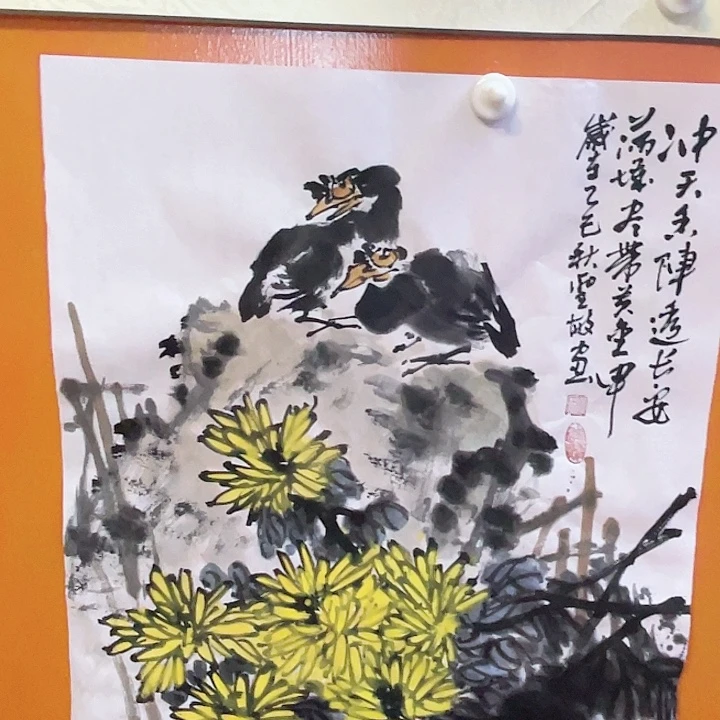国画张圣敏先生纯手绘作品
