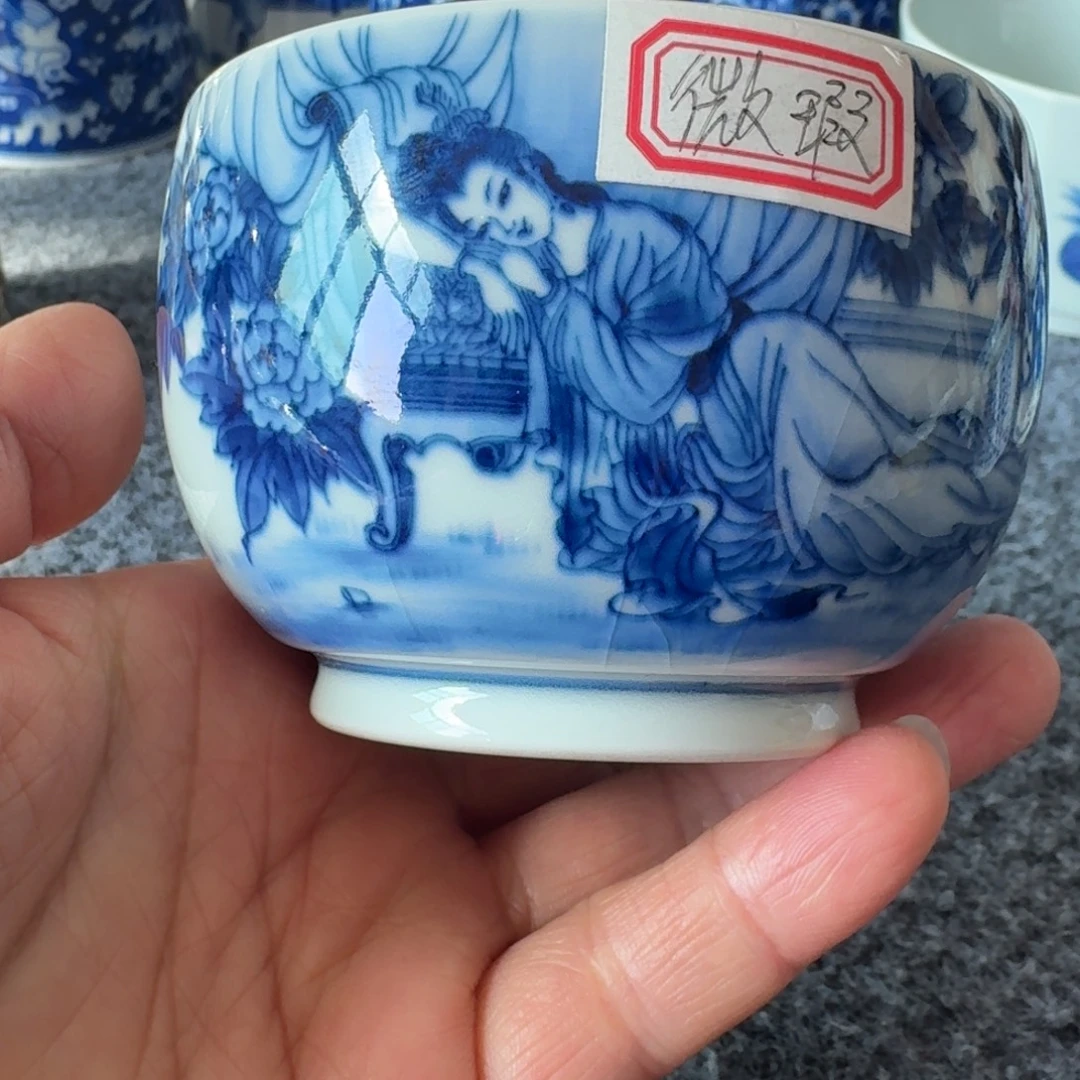 现代景德镇陶瓷手绘茶具