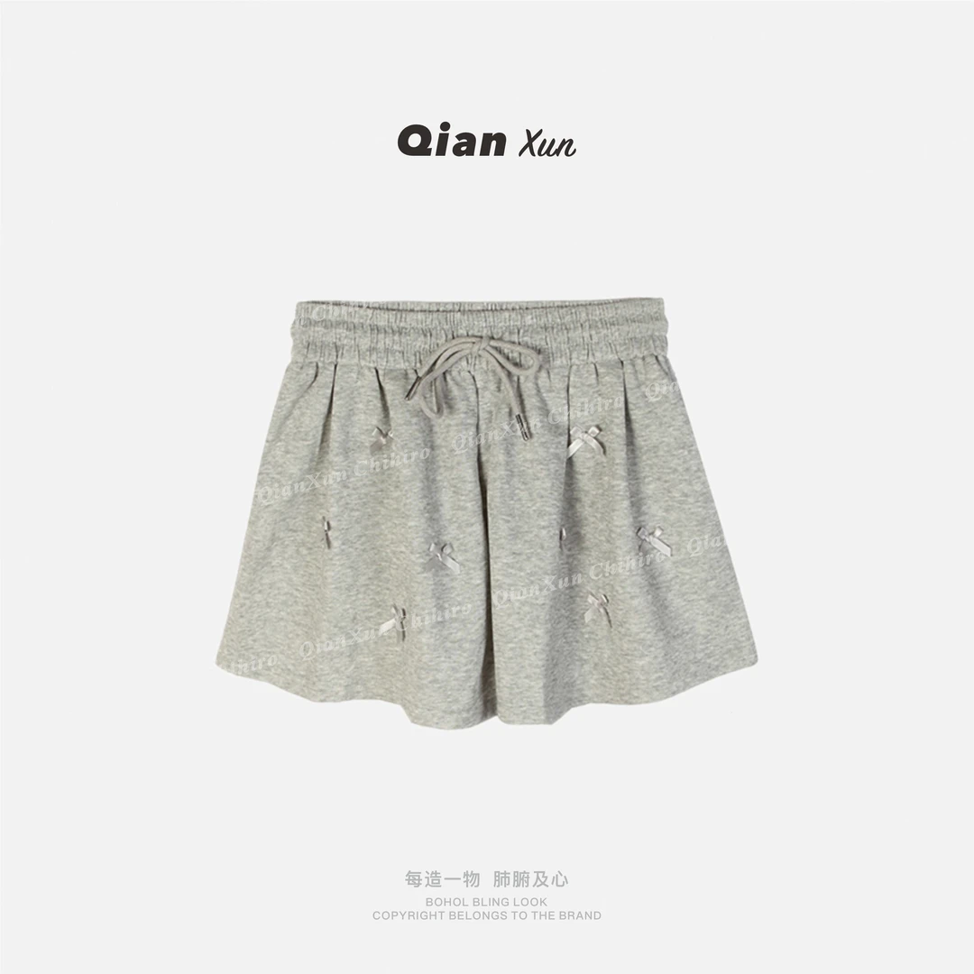 【千寻严选】夏季时尚气质百搭休闲显瘦减龄潮流小众短裤X5XXK0094A