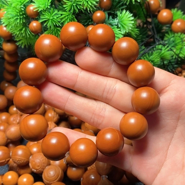 橄榄核手串1.7福利光珠