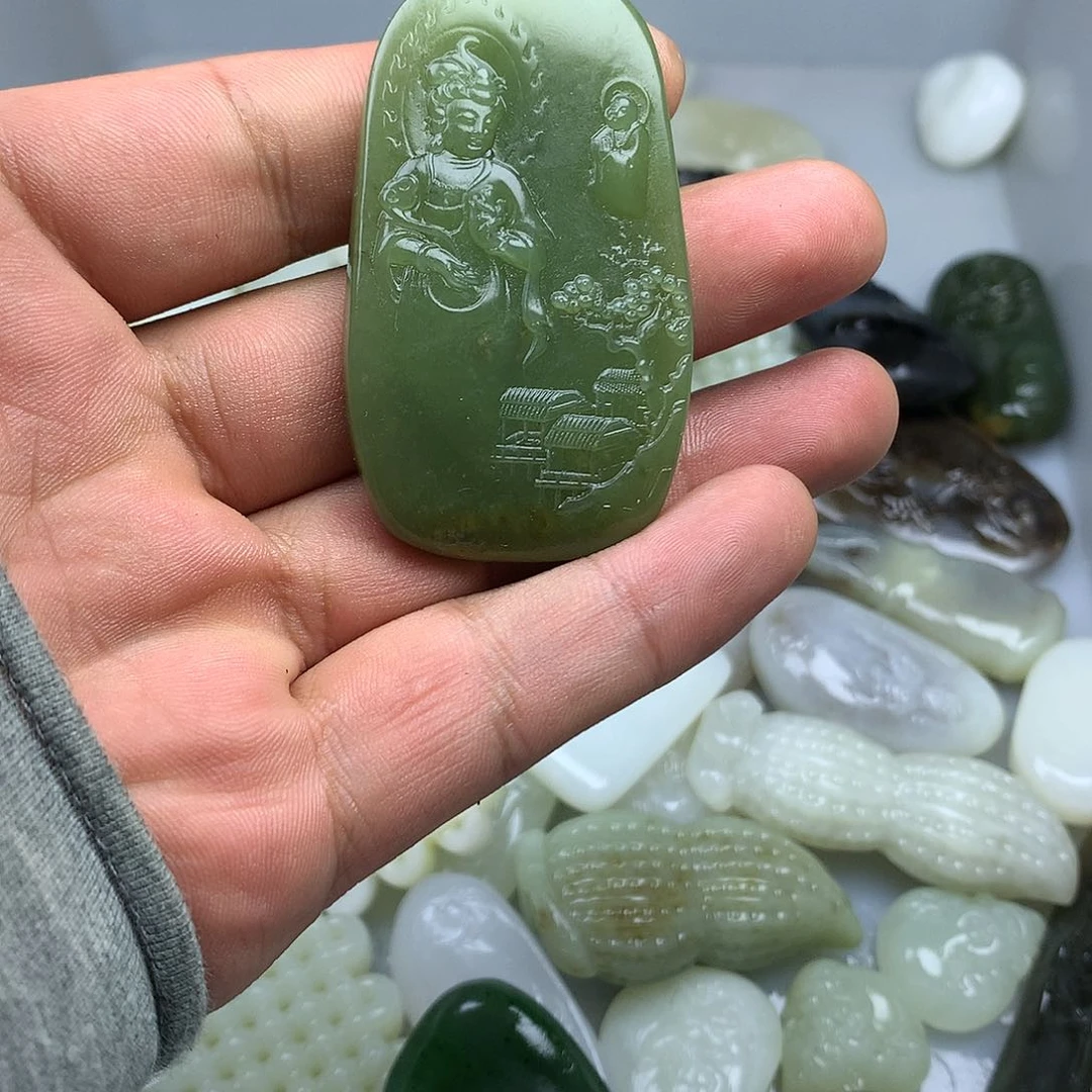 和田玉手链未镶嵌