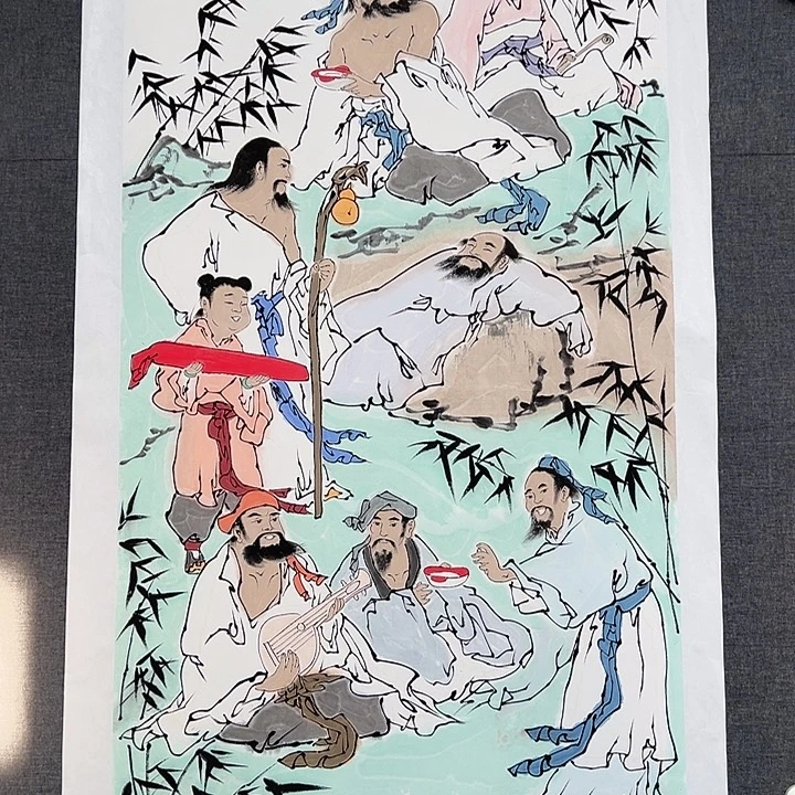国画书画作品多次