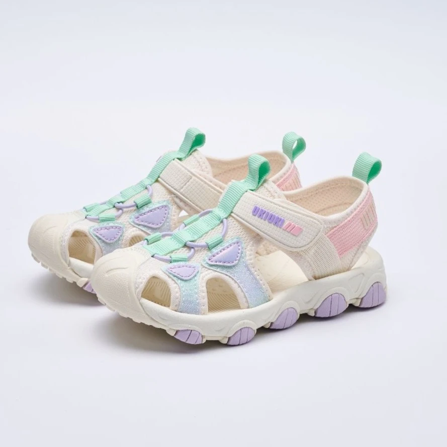 U家沙滩凉鞋儿童鞋宝宝凉鞋品牌正品时尚百搭款式儿童宝宝男女