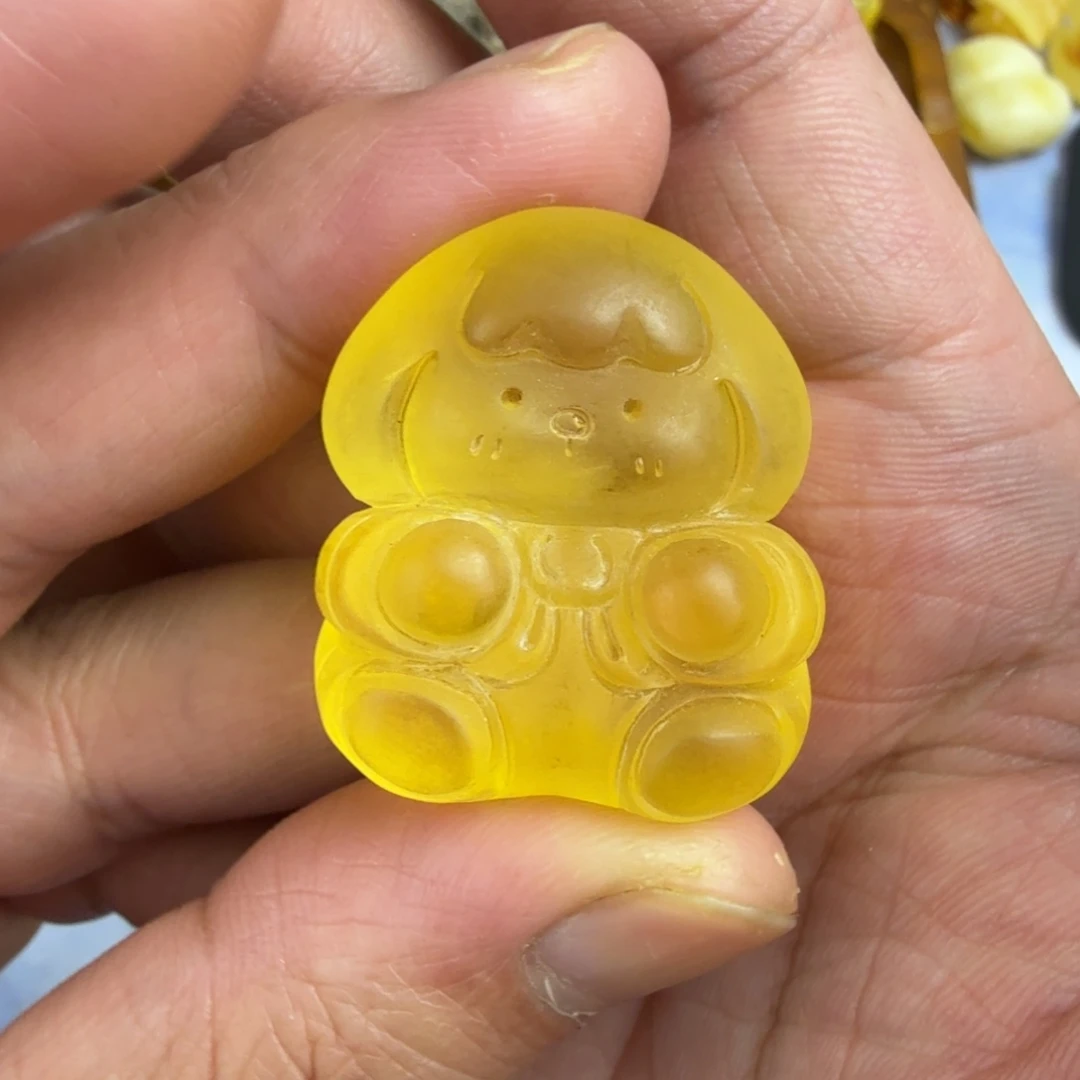 琥珀未镶嵌珠宝奇石