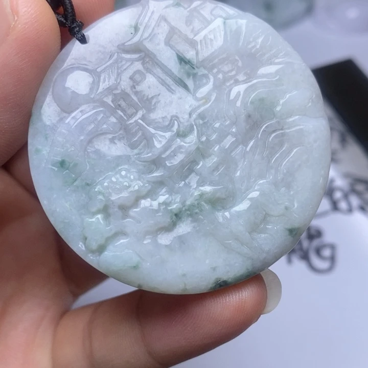 颈饰未镶嵌翡翠翡翠