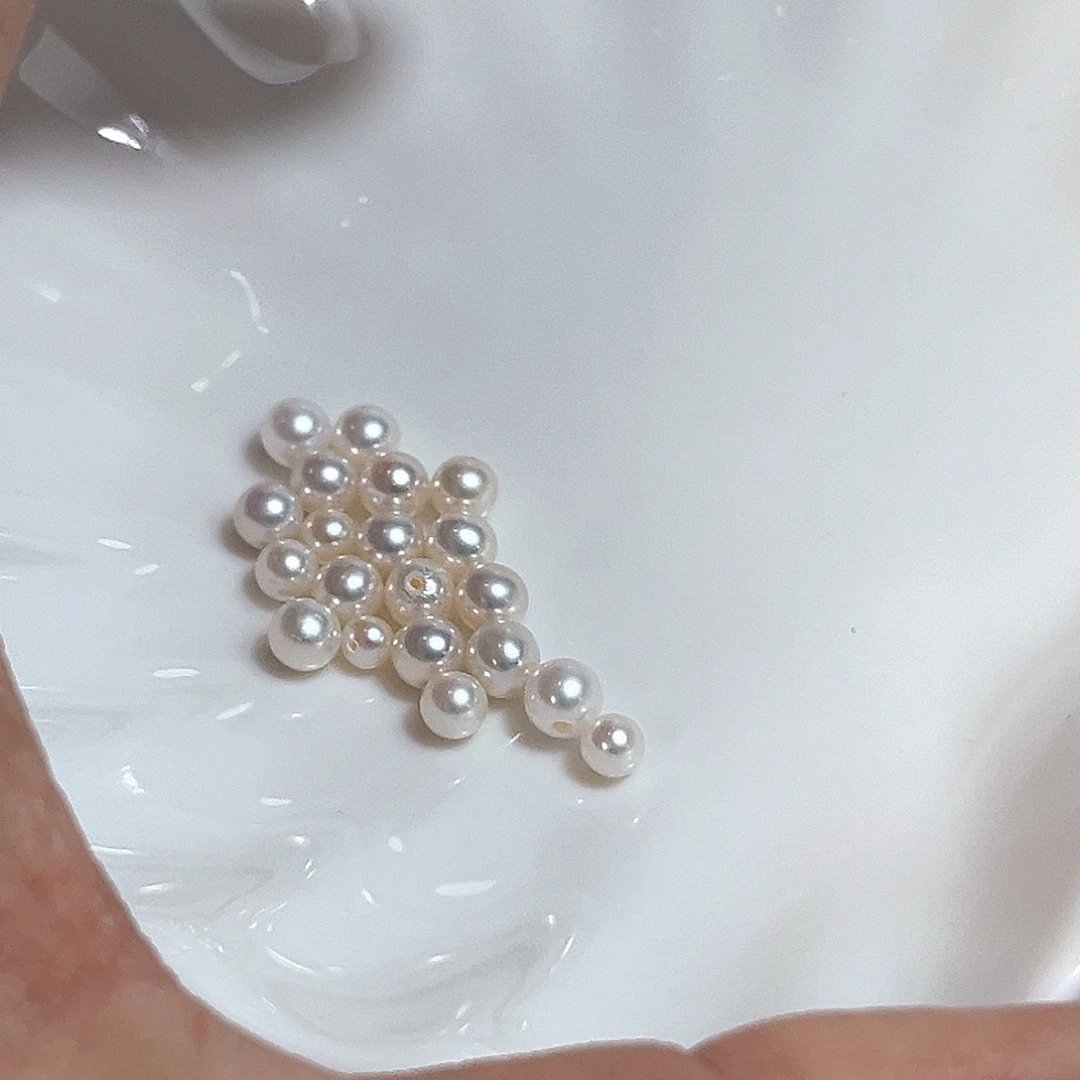 小***小淡水珍珠颈饰银S925镶嵌