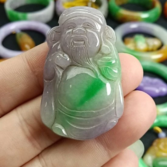 翡翠未镶嵌挂件翡翠