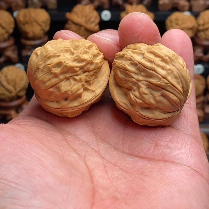 把件文玩核桃13金甲荷叶蟾