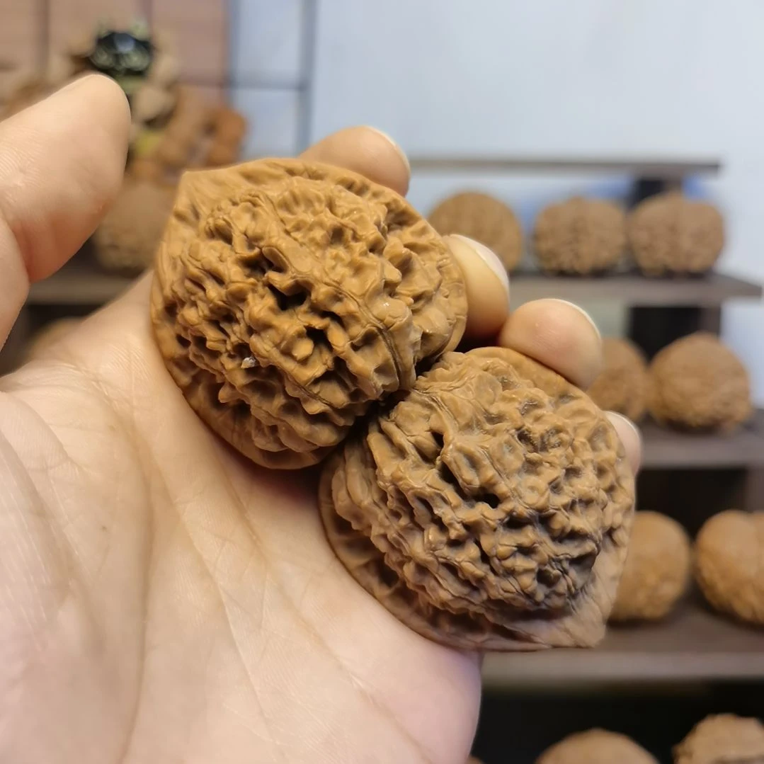 把件文玩核桃45全品官帽